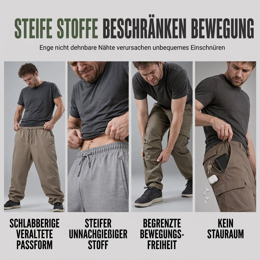 📢🎉50%Rabatt!!!🛍️✨Cargo-Jogginghose für Herren, lässiger Stil