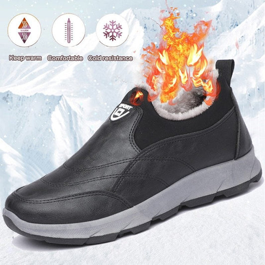💋Genießen Sie eine 30-tägige problemlose Rückgaberichtlinie!✅️Wasserdichte, rutschfeste Winterstiefel für Herren [Schmerzlinderung⚡]