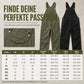 🔥Beliebtes Produkt ！✨Schwere Baumwolloveralls für Herren, Relaxed Fit, gerades Bein, Utility-Latzhosen mit mehreren Taschen