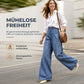 🔥Beliebtes Produkt ！✨Weite Jeans mit hoher Taille für Damen