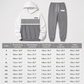 Herren-Freizeit-Set aus Hoodie und Hose im Color-Block-Design