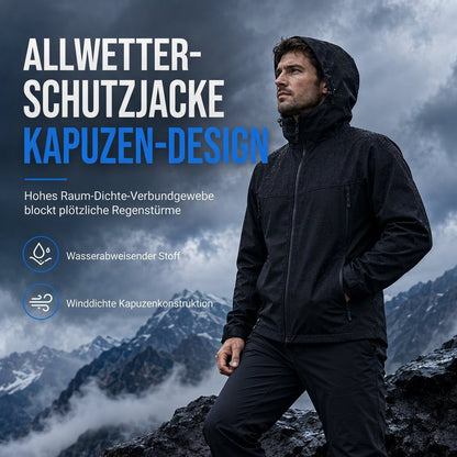 📢📢50%Rabatt!!!🎉✨Unisex Outdoor-Softshelljacke mit Kapuze