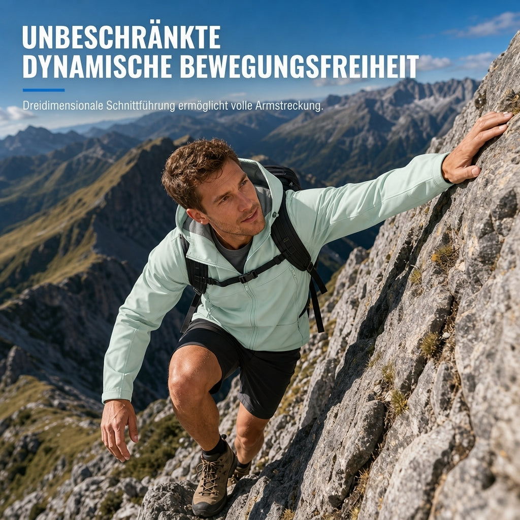 📢📢50%Rabatt!!!🎉✨Unisex Outdoor-Softshelljacke mit Kapuze