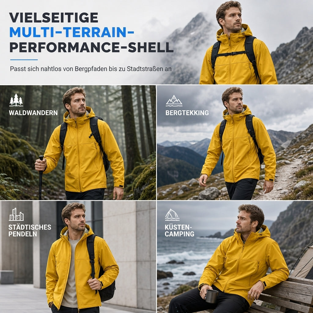 📢📢50%Rabatt!!!🎉✨Unisex Outdoor-Softshelljacke mit Kapuze