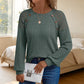 📢📢50%Rabatt!!!🎉✨Legeres geripptes Langarmshirt für Damen