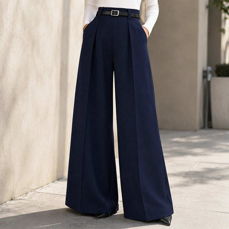 📢🎉50%Rabatt!!!🛍️✨Elegante weit geschnittene Damen-Hosen mit Fall