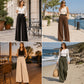 📢🎉50%Rabatt!!!🛍️✨Elegante weit geschnittene Damen-Hosen mit Fall