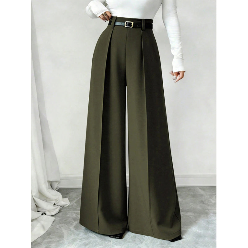 📢🎉50%Rabatt!!!🛍️✨Elegante weit geschnittene Damen-Hosen mit Fall