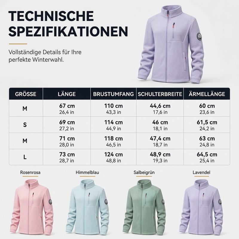 🔥Beliebtes Produkt ！✨🌲 Warm & funktional – Outdoor-Jacke für Damen – Weicher Stoff, moderner Schnitt & vielseitig kombinierbar
