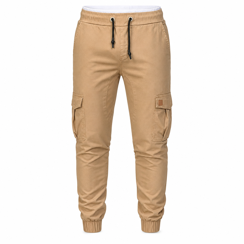 🙌 100% Wiederkaufquote – Qualität überzeugt! Cargo-Jogginghose für Herren, unifarben, im lässigen Stil