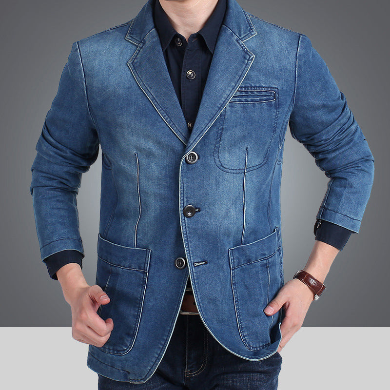 📢🎉50%Rabatt!!!🛍️✨Stilvoller Slim-Fit Jeansblazer für Herren