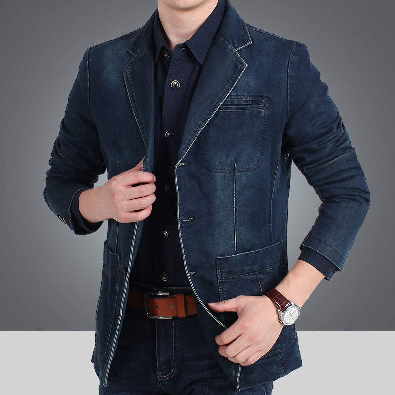 📢🎉50%Rabatt!!!🛍️✨Stilvoller Slim-Fit Jeansblazer für Herren