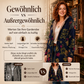🍁 Damen Kapuzenmantel mit Vintage-Blättermuster – Lässig, warm & immer passend