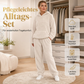 📢🎉50%Rabatt!!!🛍️✨Plüsch-Kapuzenpullover und Hose Lounge-Set für Damen