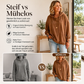 📢🎉50%Rabatt!!!🛍️✨Legeres Denim-Hoodie für Damen