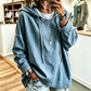📢🎉50%Rabatt!!!🛍️✨Legeres Denim-Hoodie für Damen