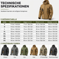 📢🎉50%Rabatt!!!🛍️✨Winddichte taktische Outdoor-Kapuzenjacke für Herren