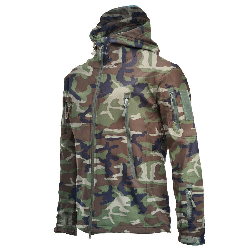 📢🎉50%Rabatt!!!🛍️✨Winddichte taktische Outdoor-Kapuzenjacke für Herren