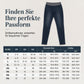 Damen-Jeans mit hoher Leibhöhe, Schlupfbund, Slim Fit, Dunkelwaschung und breitem elastischem Bund