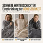 🔥Beliebtes Produkt ！✨Legeres Fleece-Hoodie für Damen mit Leopardenherz-Motiv und Kängurutasche