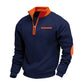 🔥Beliebtes Produkt ！✨Warmes Herren-Casual-Sweatshirt mit Viertelreißverschluss