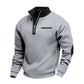 🔥Beliebtes Produkt ！✨Warmes Herren-Casual-Sweatshirt mit Viertelreißverschluss