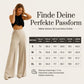 📢🎉50%Rabatt!!!🛍️✨Damen-Lässige-High-Waist-Weitbeinhose