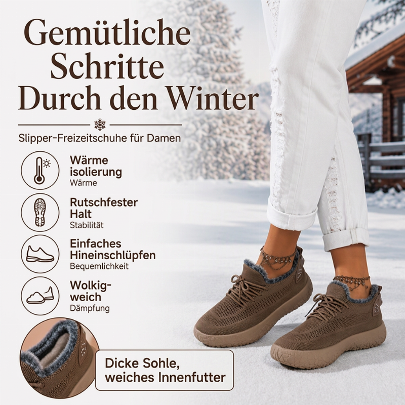 📈 Verkaufshit Nr. 1 – direkt 50%! Damen-Freizeit-Winterschuhe mit Plüschfutter