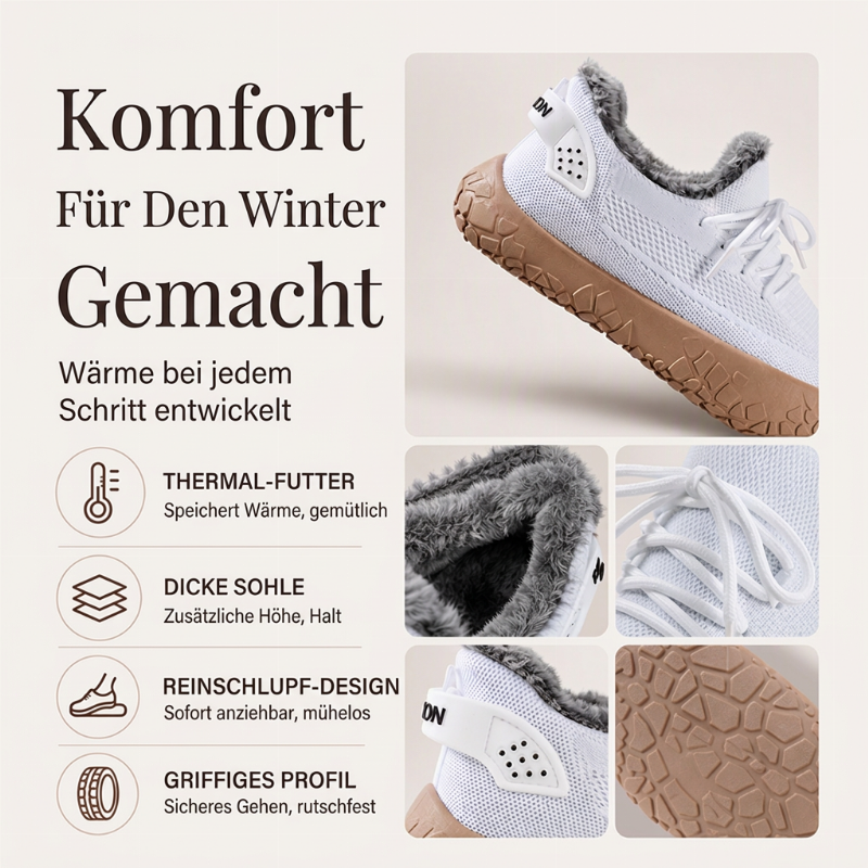 📈 Verkaufshit Nr. 1 – direkt 50%! Damen-Freizeit-Winterschuhe mit Plüschfutter