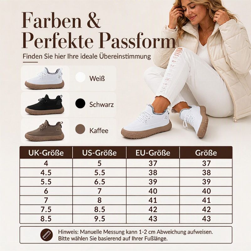 📈 Verkaufshit Nr. 1 – direkt 50%! Damen-Freizeit-Winterschuhe mit Plüschfutter