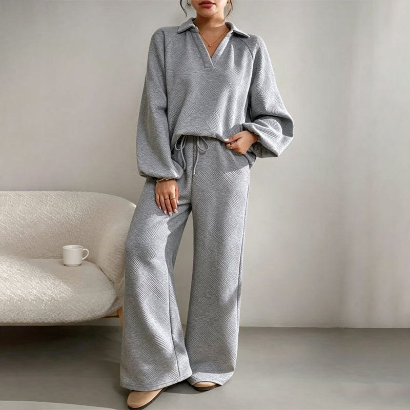 Zweiteiler für Damen im lässigen, stilvollen Relaxed-Fit