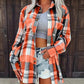 📢🎉50%Rabatt!!!🛍️✨Kariertes mittellanges Hemdjacke für Damen