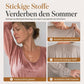 📢🎉50%Rabatt!!!🛍️✨Lässige Damen-Bluse mit quadratischem Ausschnitt, ausgestellten Ärmeln und Blumenmuster aus Chiffon, Ferien-Top