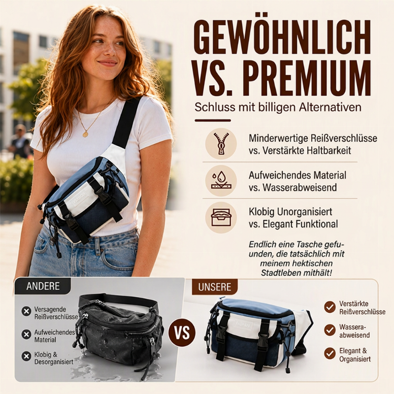 🔥Beliebtes Produkt ！✨Unisex Trendy Sport-Umhängetasche