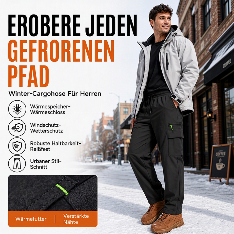🔥Beliebtes Produkt ！✨Herren Winter Outdoor Winddichte Wärmehose