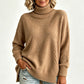 🧶 Damen Grobstrick-Pullover mit Rollkragen – Weich, locker & immer passend – Jetzt 50% Rabatt!