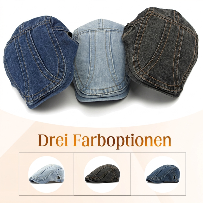 🔥 Neue Kollektion 2026 | 💸 Unisex Jeans-Fahrermütze