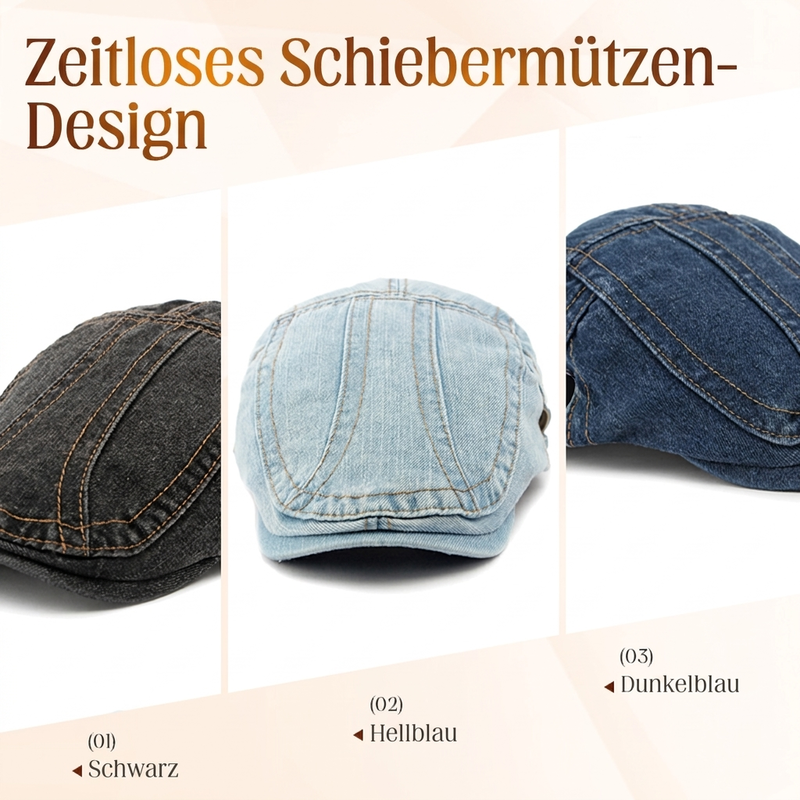 🔥 Neue Kollektion 2026 | 💸 Unisex Jeans-Fahrermütze