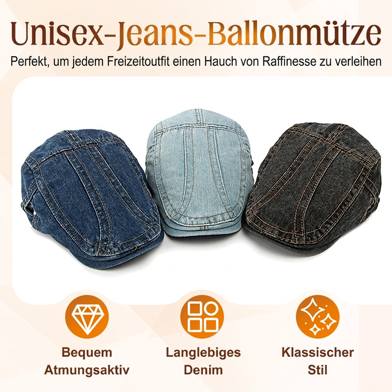🔥 Neue Kollektion 2026 | 💸 Unisex Jeans-Fahrermütze