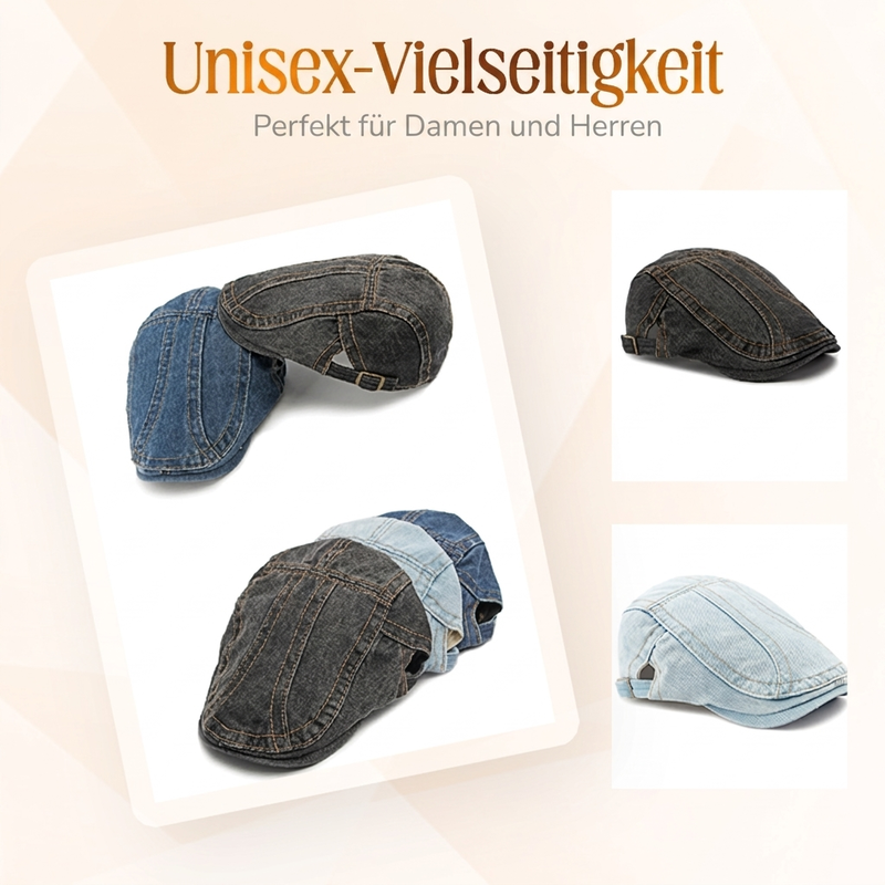 🔥 Neue Kollektion 2026 | 💸 Unisex Jeans-Fahrermütze
