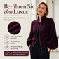 📢🎉50%Rabatt!!!🛍️✨Damen Strickpullover mit Laternenärmeln und Reißverschluss