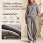 Damen-Strickset mit Rollkragenpullover und Wide-Leg-Hose