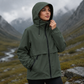 Damen Outdoor Winddichte Kapuzenjacke