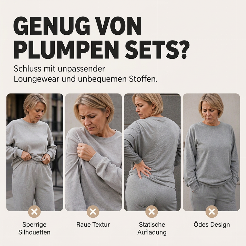🙌 70% Wiederkaufquote – Qualität überzeugt! Zweiteiliges Strickset für Damen: Sweatshirt und Midirock