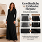 📢📢50%Rabatt!!!🎉✨Damen geripptes Kapuzen-Maxikleid