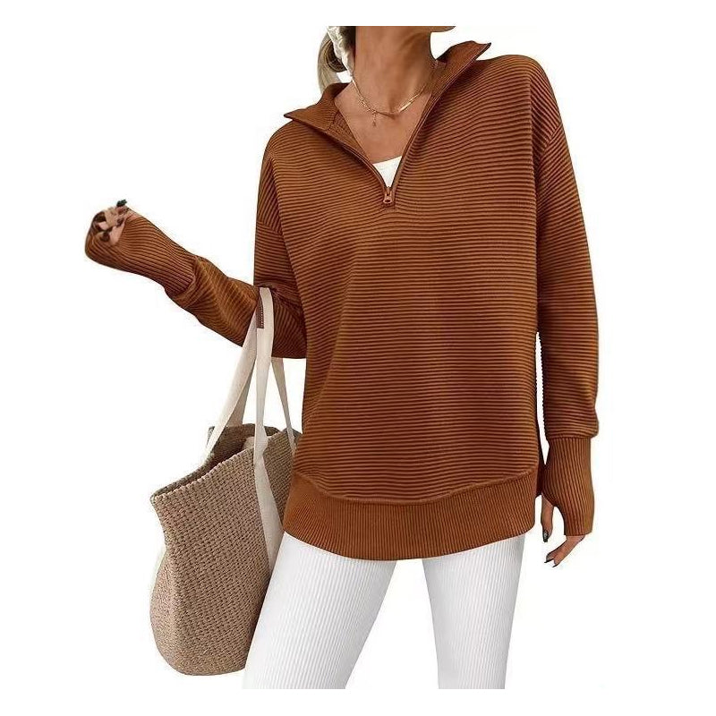 📢📢50%Rabatt!!!🎉✨Damen Viertel-Zip Pullover
