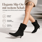 🔥Beliebtes Produkt ！✨Damen Stiefeletten mit spitzer Zehenpartie und Stiletto-Absatz