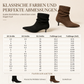 🔥Beliebtes Produkt ！✨Damen Stiefeletten mit spitzer Zehenpartie und Stiletto-Absatz
