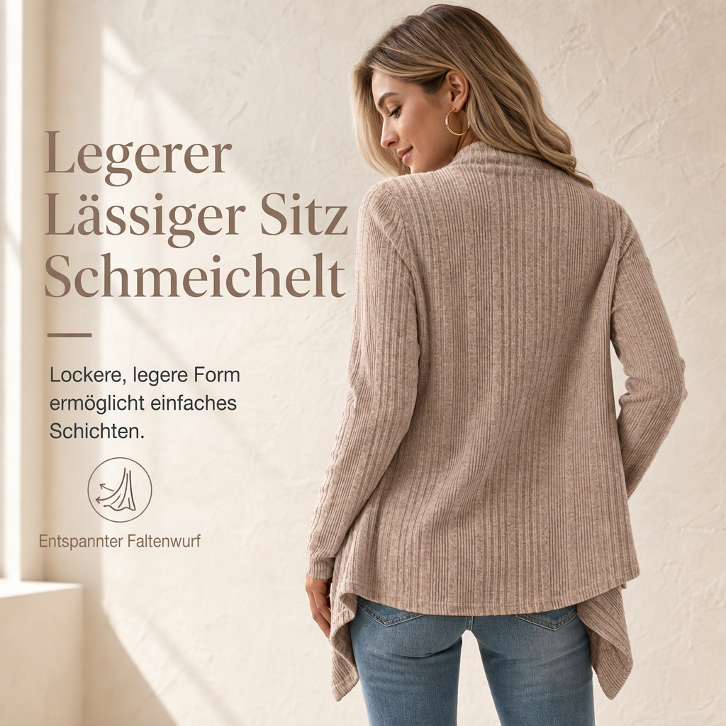🙌 70% WiederkaufquoteDamen lockerer langärmeliger Strickcardigan