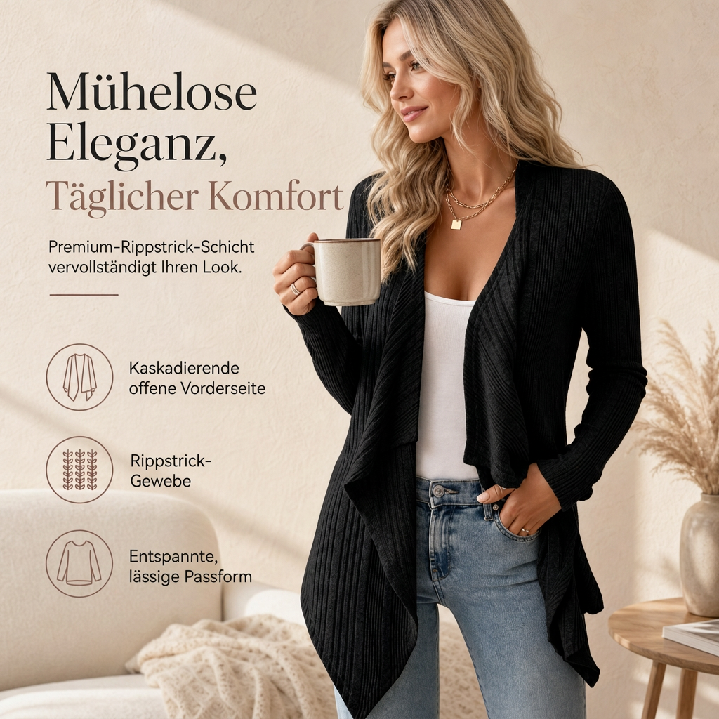 🙌 70% WiederkaufquoteDamen lockerer langärmeliger Strickcardigan
